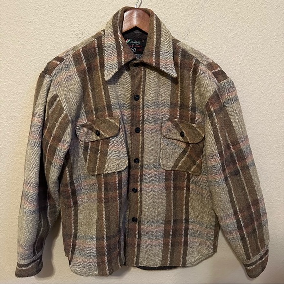 Vintage | Jackets & Coats | Vintage Vip Cpo Pile Lined Flannel Shirt ...